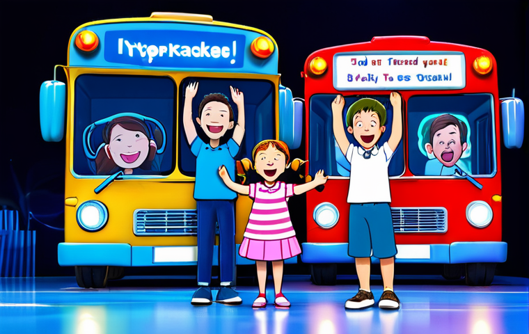 띠띠뽀 특별판 에피소드 - New Friends at the Bus Depot**

"A group of cheerful, fully clothed cartoon buses of various colors ...
