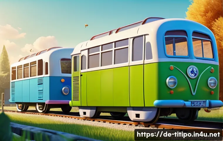 띠띠뽀의 캐릭터별 디자인 비하인드 - **Prompt:** A whimsical, brightly lit animated scene featuring Titipo, the friendly blue and white p...