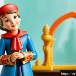 띠띠뽀와 캐릭터 상품의 진화 - A highly detailed collector&rsquo;s figurine from a popular German children&rsquo;s animated series, posed stand...
